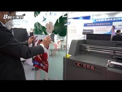 طابعة شبكة الحزام الهجينة UV 1.9m 4pc i3200